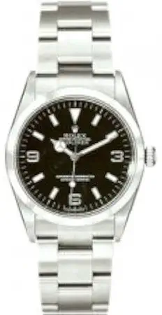 Rolex Explorer I Black Dial Steel 114270-0001